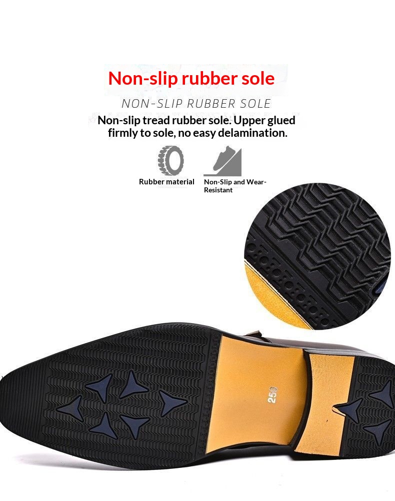 Voyage Herrenschuhe im britischen Stil mit Schnallenverschluss, trendig, aus hochwertigem Rindsleder gefertigt, Brogue-Schuhe, elegant und formell, spitz zulaufend._voghion.com