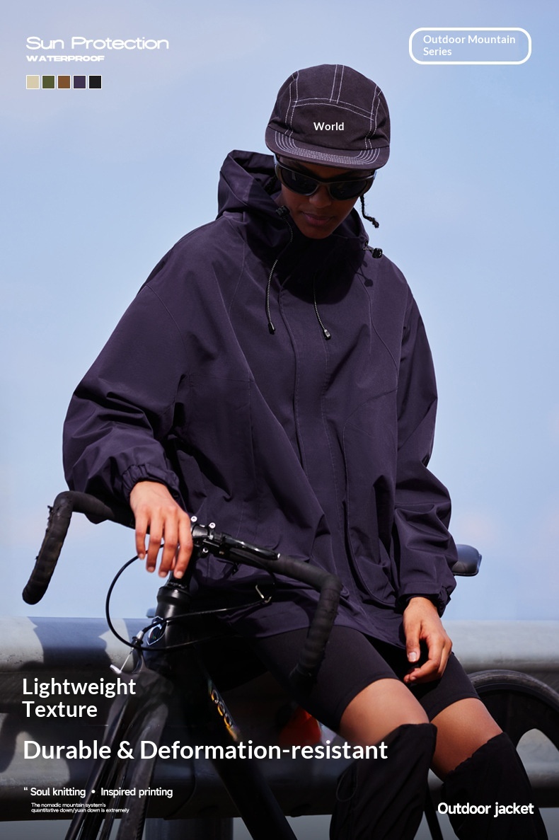 boy Boy Jie Zhan Clothing|Mountain Style 3D Zipper Bag Windproof Hooded Jacket 2025 Men's Spring And Autumn Outdoor Coat_voghion.com