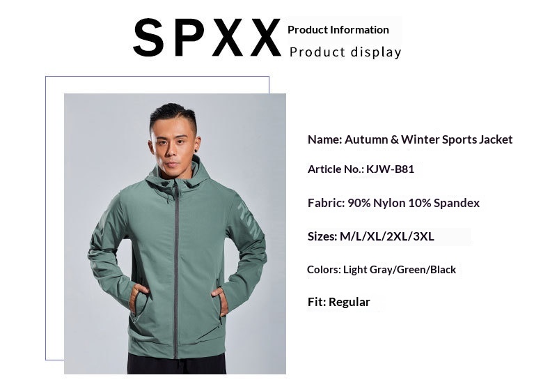 boy Boy Autumn Men Outdoor Windproof Waterproof Windbreaker Hiking Clothing Sports Casual Softshell Hooded Jacket_voghion.com