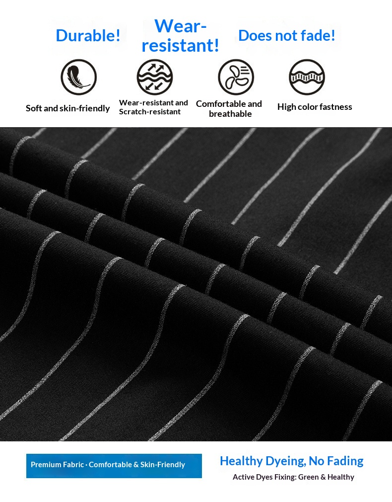 Ice Silk Suit Casual For Men Summer Thin Trendy Loose Striped Shirt Breathable Two-Piece Set_voghion.com