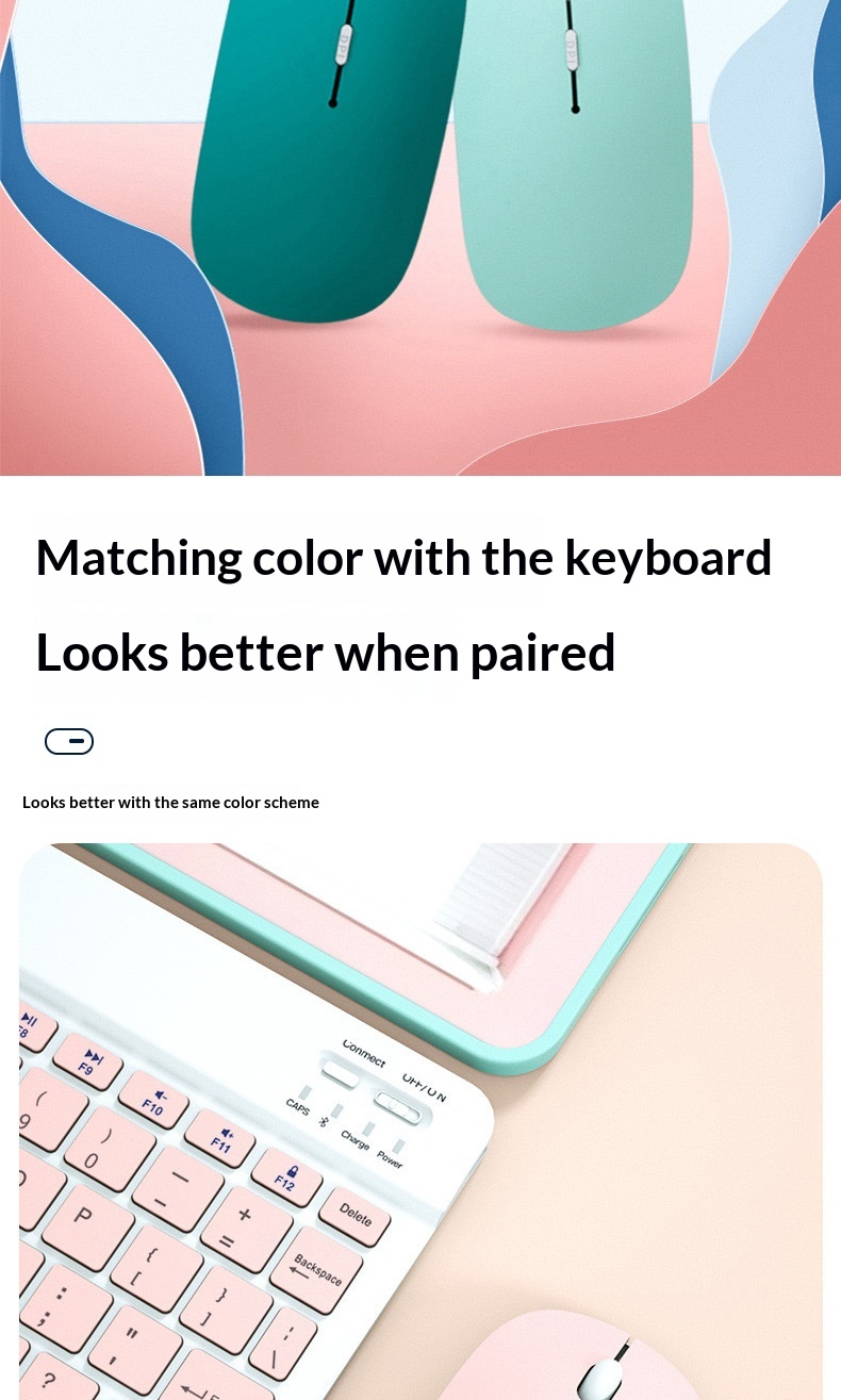 Digitex Digitex Rechargeable Dual-Mode Bluetooth Wireless Mouse For Gaming, Office, Computer, Mobile Phone, Tablet_voghion.com