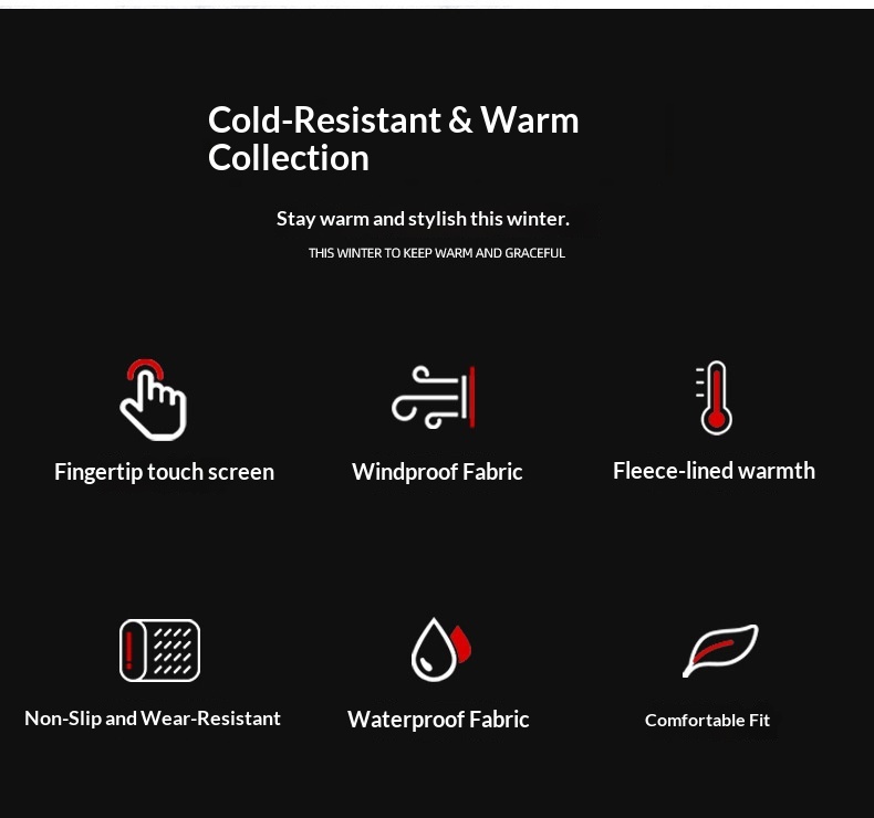 Monopattino elettrico invernale da uomo, foderato in pile, antivento, antifreddo, impermeabile, antiscivolo, touchscreen, per guida,_voghion.com