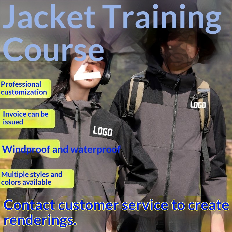 Jungen Softshelljacke mit Print, Herbst/Winter, dünn/dick, fleecegefüttert, 3-in-1, hochwertige Arbeitskleidung mit Print und Stickerei_voghion.com