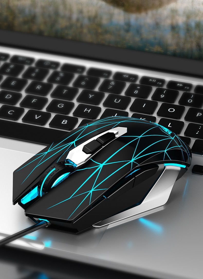 Digitex Digitex AULA/Wolf Spider S50 Gaming Wired E-sports USB Ro Programming PUBG Mouse_voghion.com