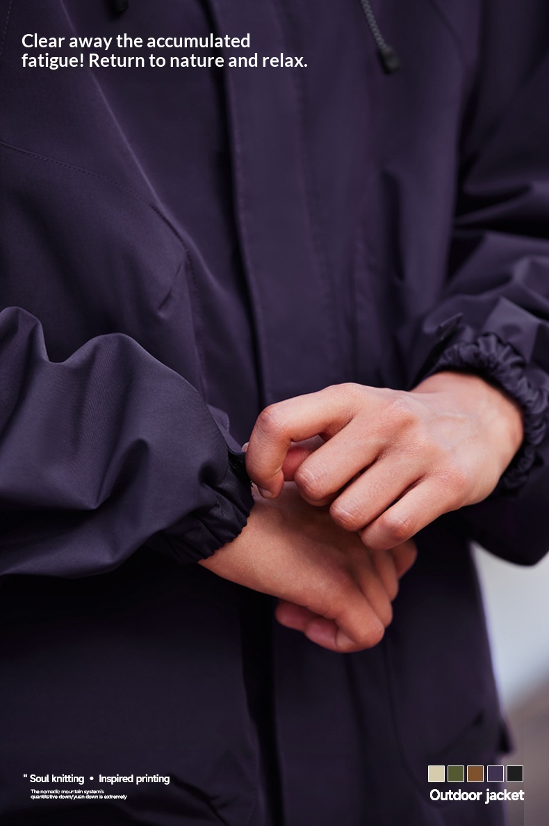 boy Boy Jie Zhan Clothing|Mountain Style 3D Zipper Bag Windproof Hooded Jacket 2025 Men's Spring And Autumn Outdoor Coat_voghion.com