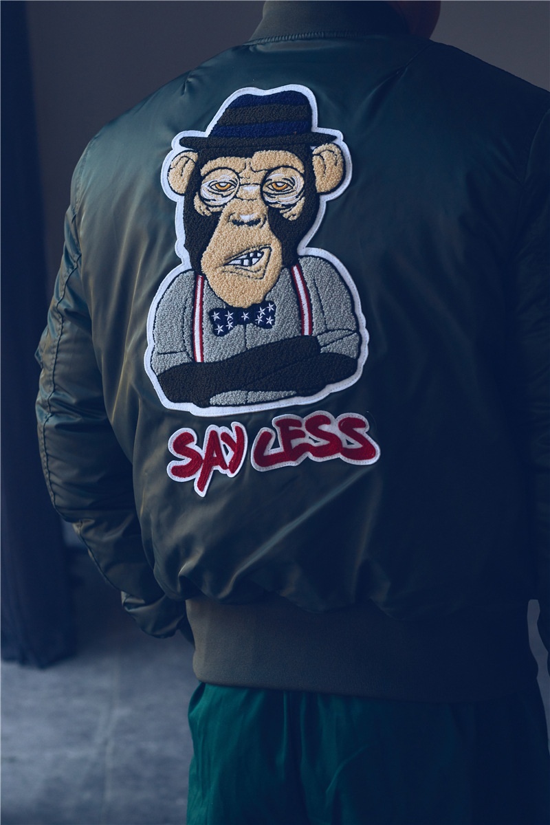 boy 2025 Winter New American Hip-Hop Fleece-Lined Thickened Plus Size Bomber Men's Embroidered Baseball Jacket Trendy Street_voghion.com