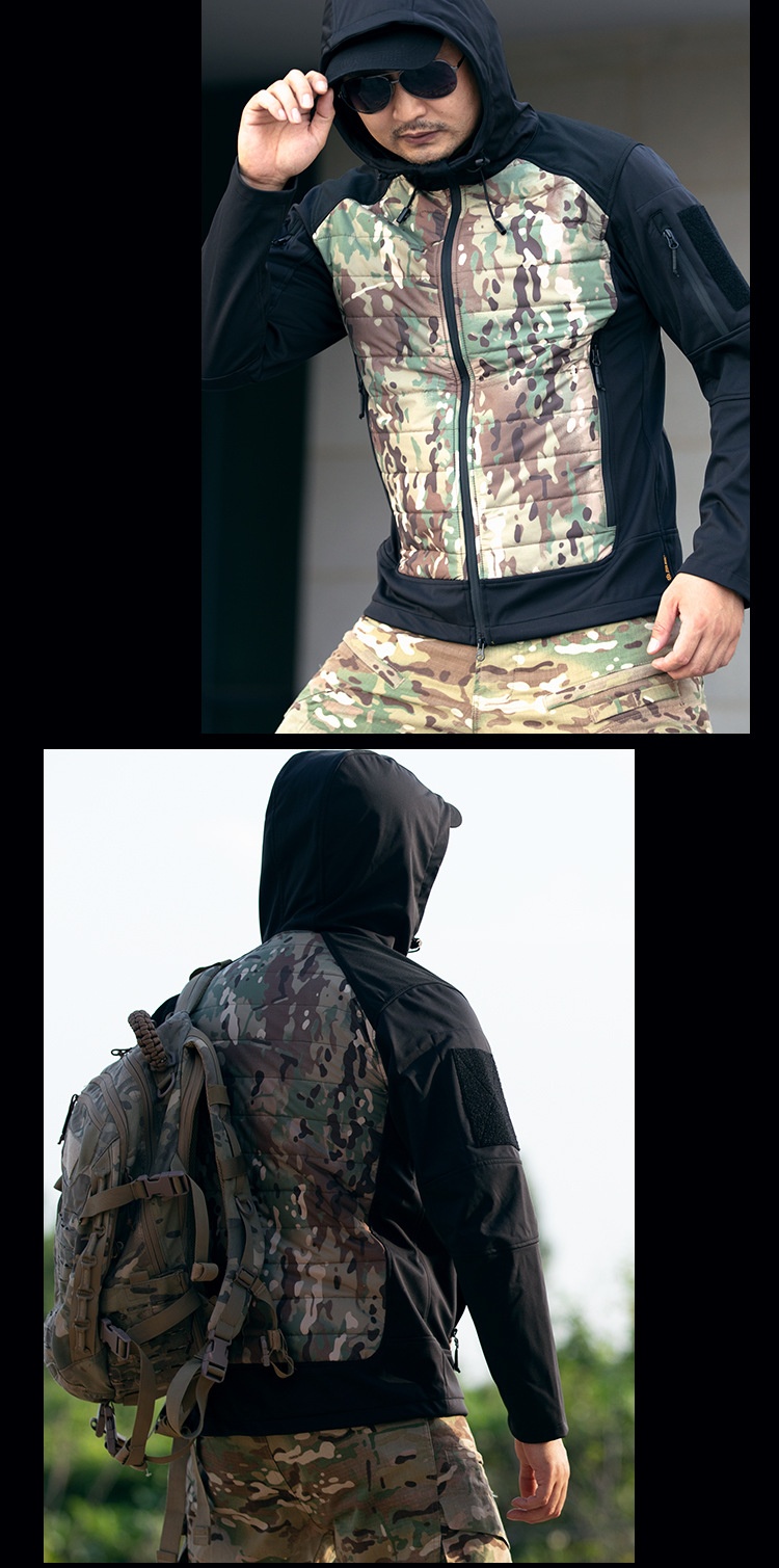 boy Boy Angken Autumn Winter Xuanwu Outdoor Tactical Cotton Men Warm Windproof Waterproof Camouflage Jacket Commuter Coat_voghion.com