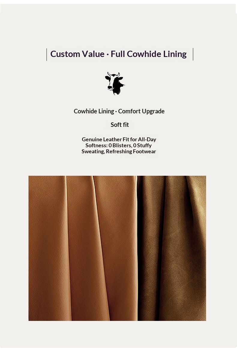 Scarpe derby formali da uomo Voyage in pelle a tre giunture, primo strato di fodera in pelle bovina, punta tonda, suola spessa, lucide_voghion.com