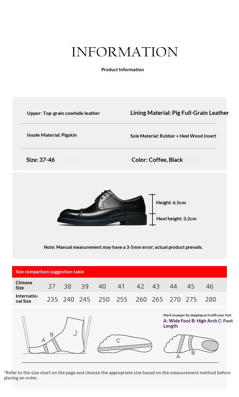 Scarpe da uomo in vera pelle retrò Voyage, stile business europeo e americano, formali, in pelle bovina a tre giunture, taglia grande_voghion.com