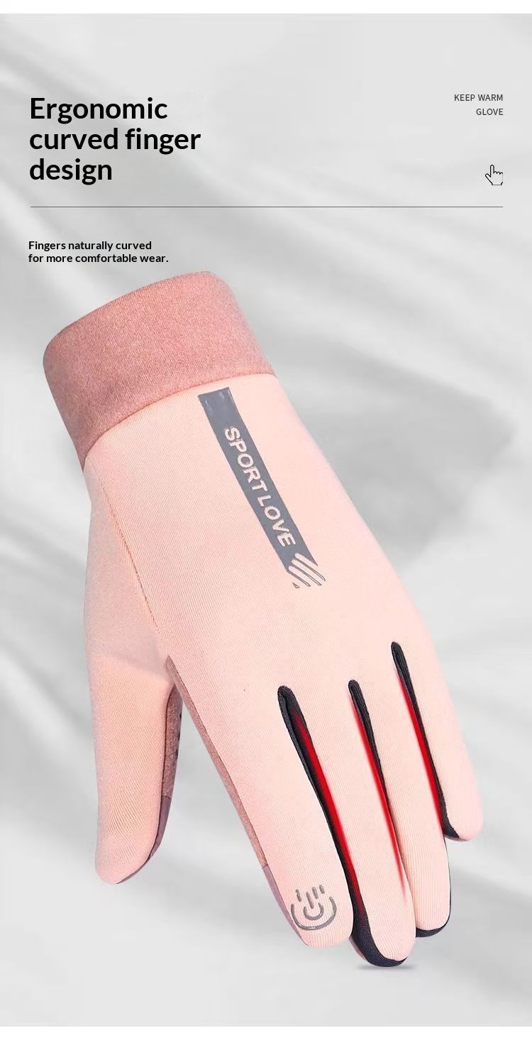 ragazzo ragazzo autunno e inverno caldi sport impermeabili antivento guanti antifreddo coppia uomini equitazione guida antiscivolo_voghion.com