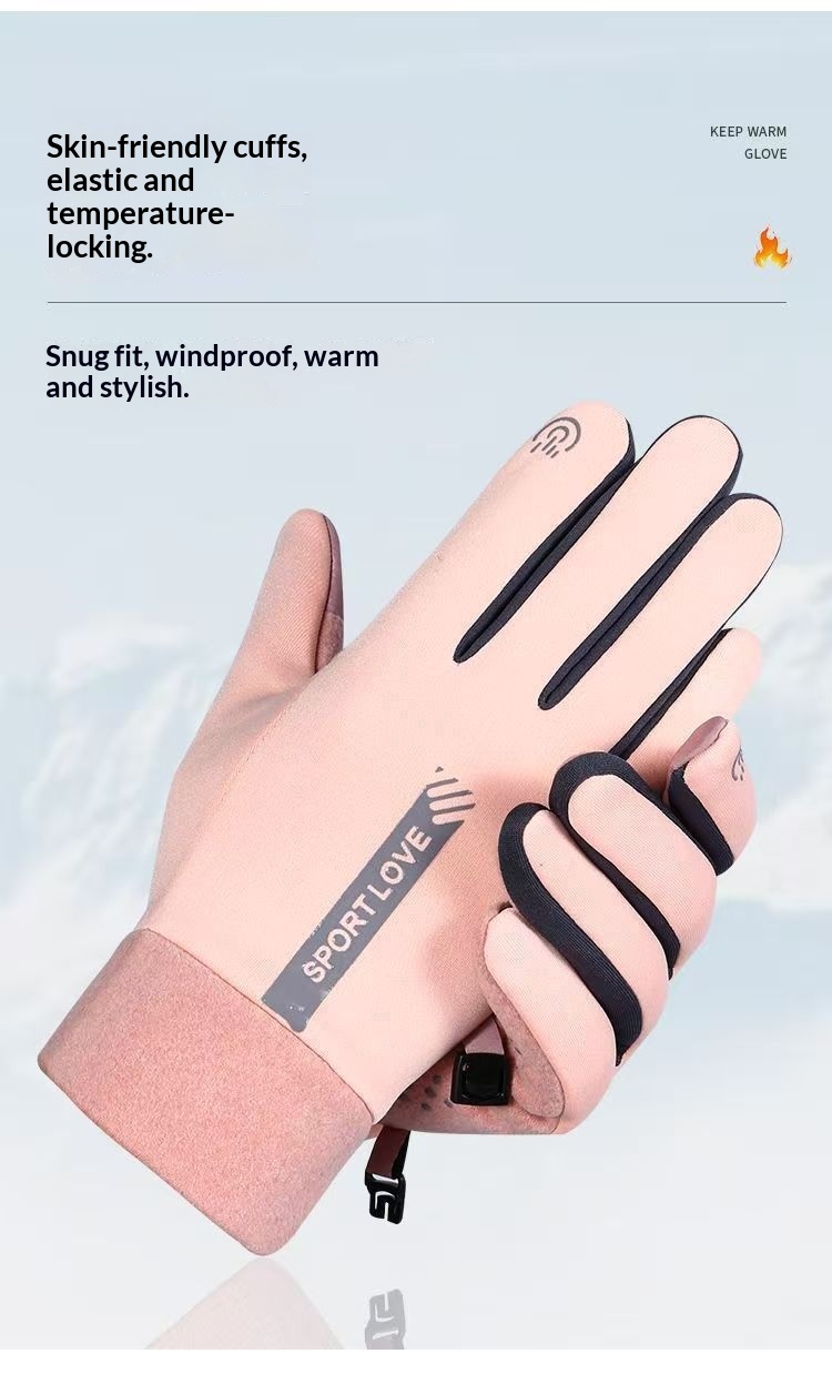 ragazzo ragazzo autunno e inverno caldi sport impermeabili antivento guanti antifreddo coppia uomini equitazione guida antiscivolo_voghion.com