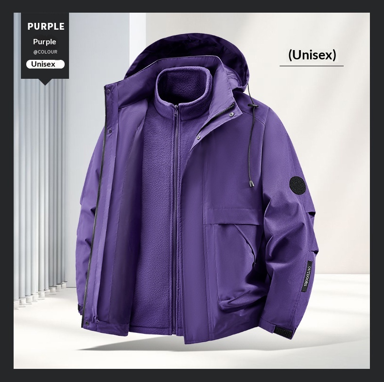 Boy Boy Factory Direct – Hauptaktion: Hochwertige Outdoor-Paarjacke im 3-in-1-Stil – warm, winddicht und wasserdicht_voghion.com