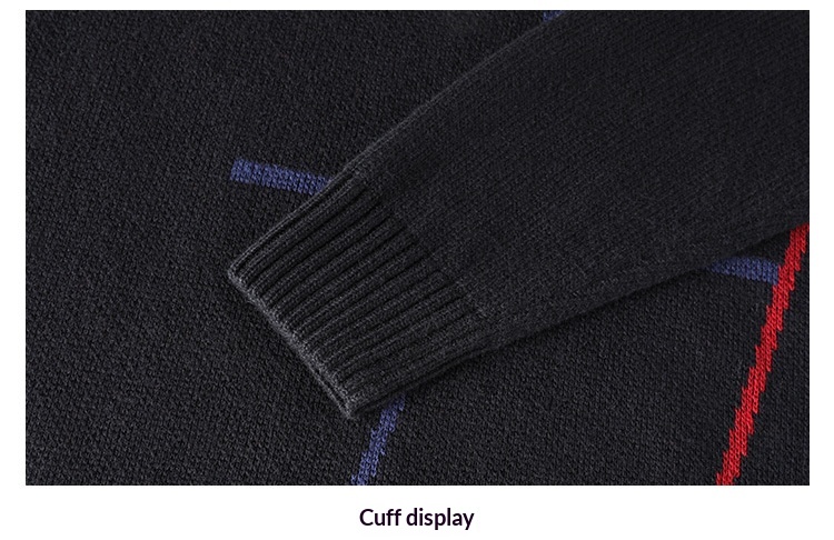 boy Boy Boy Boy Winter New Round Neck For Men Korean Style Color Block Pullover Fashion Trendy Long Sleeve Warm Men's Knitted Sweater_voghion.com