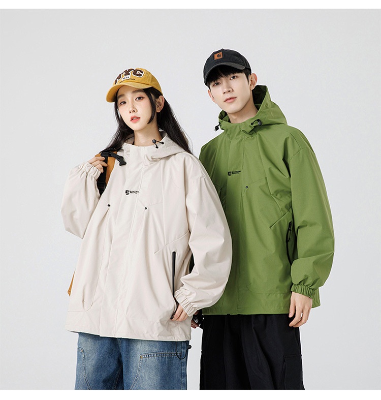 boy Boy Cross-Border Hot Sring And Autumn New Coule's Windbreaker Outdoor Waterroof Jacket Men's Functional Style Workwear_voghion.com