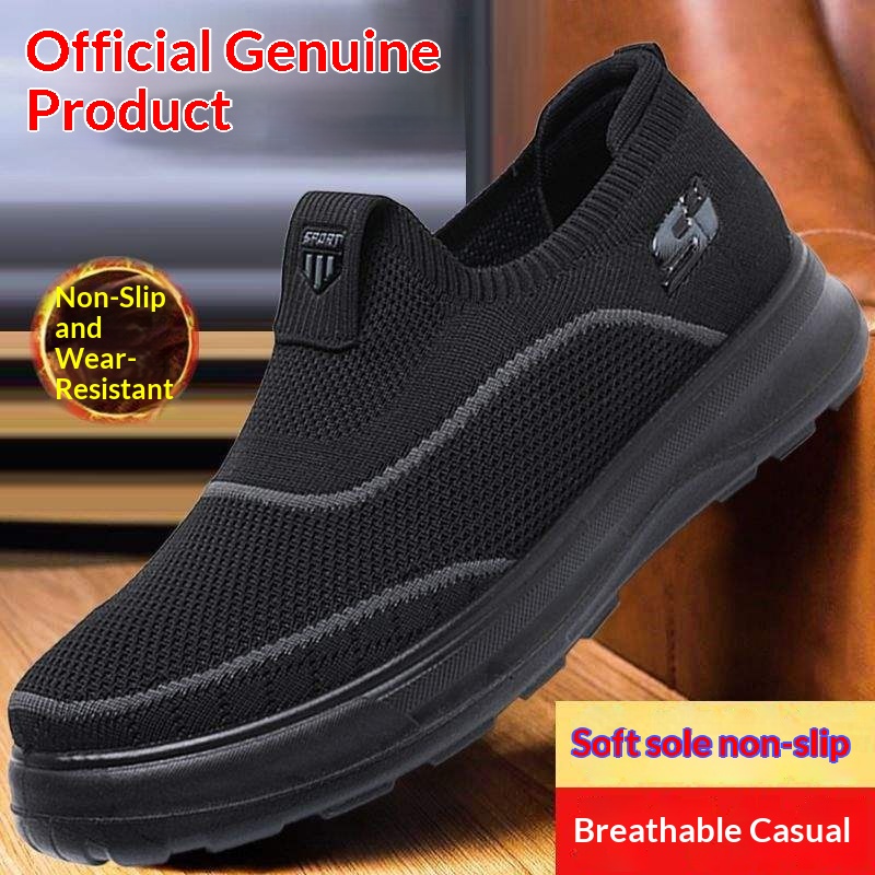 WalkPrime WalkPrime Vente nationale USA Kaiqi Chaussures de tennis d'été pour hommes, respirantes, décontractées, à semelle souple, antidérapantes et ajourées_voghion.com