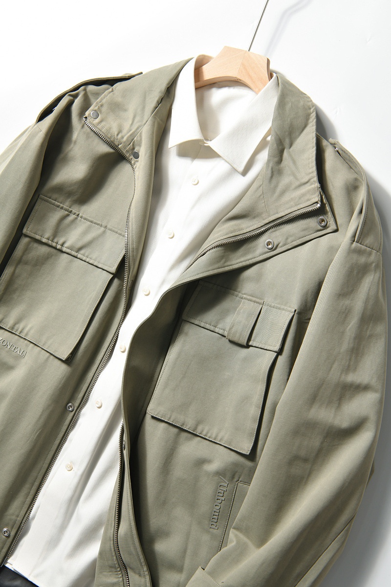 boy Nordic Danish High-End Autumn Winter Men's Retro Versatile Mid-Length Trench Coat Hunting Jacket Trendy Outdoor_voghion.com