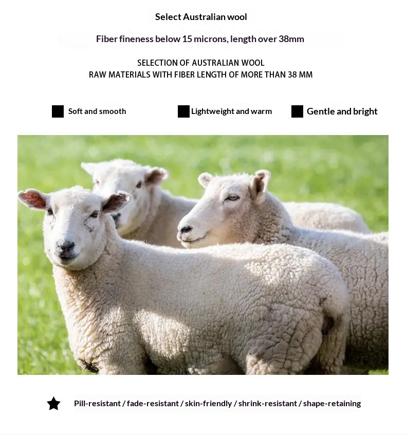 boy Boy Boy New Pure 100% Wool Men's Cashmere Spring Autumn Pullover Versatile Sweater Business Casual Inner Layer Base Shirt_voghion.com