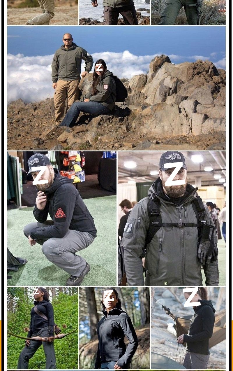 boy Boy Outdoor Shark Skin Jacket For Men, Autumn And Winter Fleece Coat, Soft Shell Windproof Waterproof Tactical Suit, Thermal_voghion.com