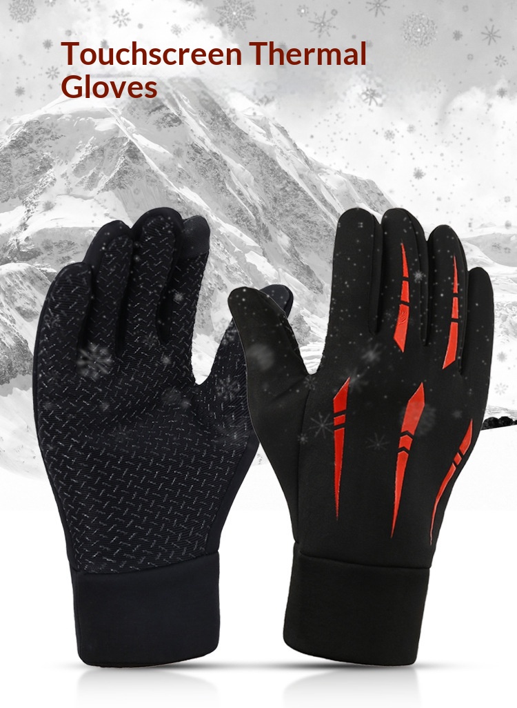 Junge Junge Junge Männer und Frauen Radfahren Warm Herbst Winter Winddicht Kältedicht Motorradfahren Fahrradfahren Skifahren Vollständiger Finger-Touchscreen_voghion.com