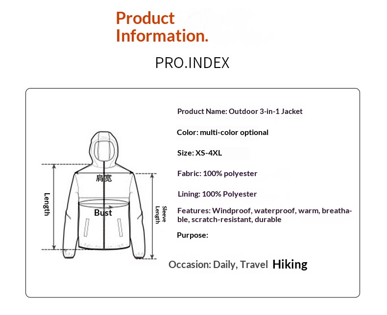 boy Boy 2025 New Outdoor Single Coat Jacket Casual Unisex Multi-color Group Purchase Three-in-One Thickened Top_voghion.com