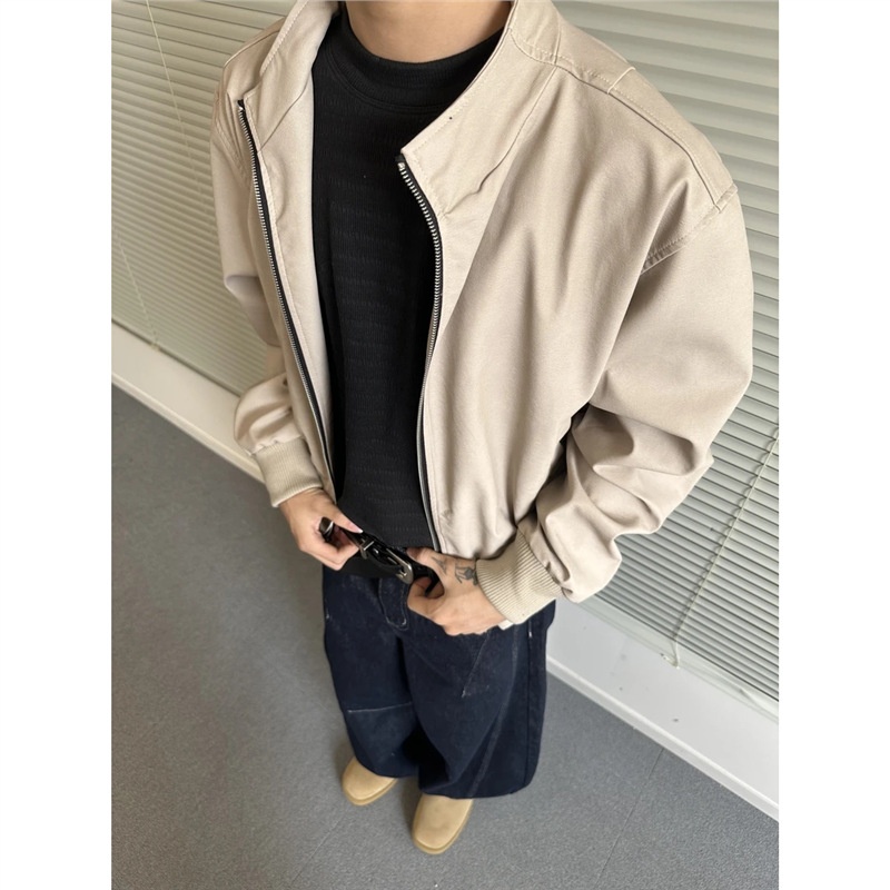 Giacca in pelle PU retrò da uomo, nuovo marchio alla moda primavera autunno, stile di strada europeo e americano, elegante motocicletta_voghion.com