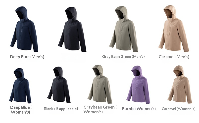 ragazzo Ragazzo 90% piumino d'anatra bianco fodera interna 3 in 1 per uomo e donna autunno inverno impermeabile antivento traspirante esterno_voghion.com