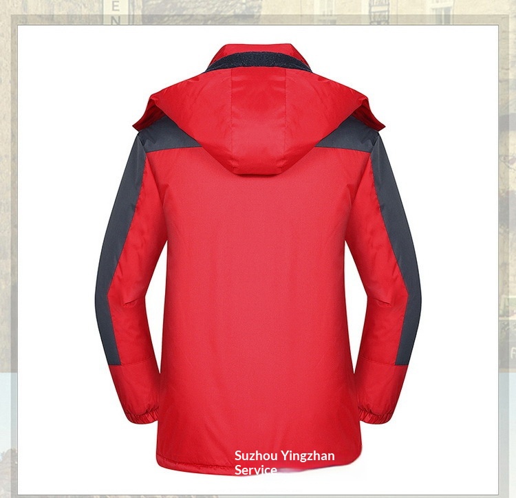 Jungen-Arbeitsjacke, dick gefüttert, bedruckt und bestickt, winddicht, wasserdicht, strapazierfähig, große Größe, Baumwollmantel, Herren-Arbeitskleidung_voghion.com