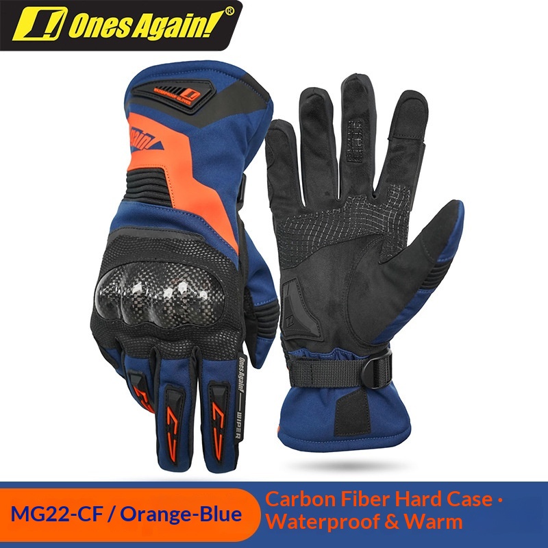OnesAgain Motorrad-Winterhandschuhe für Herren, lang, wasserdicht, winddicht, warm, für Damen und Herren – Anti-Drop-Handschuhe_voghion.com