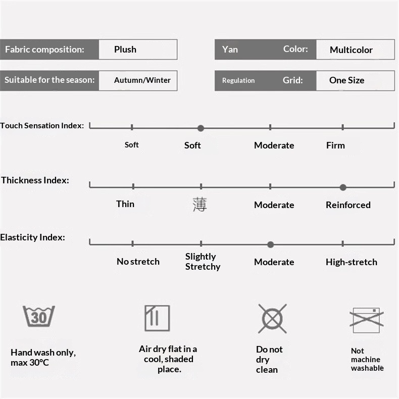 boy Boy Boy Cartoon Touchscreen Winter Cycling Thickened Windproof Warm Five-Finger Panda Cute Knitted Gloves Wholesale_voghion.com