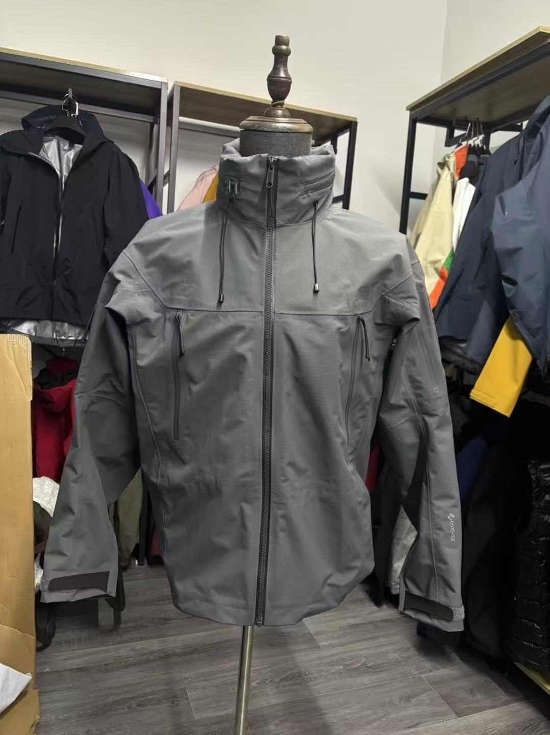 boy Boy Taizhou Niaojia Hard Shell Full Heat Seal Three-Layer Laminated 3L Fabric Bird Same Style Military Version Single Layer_voghion.com