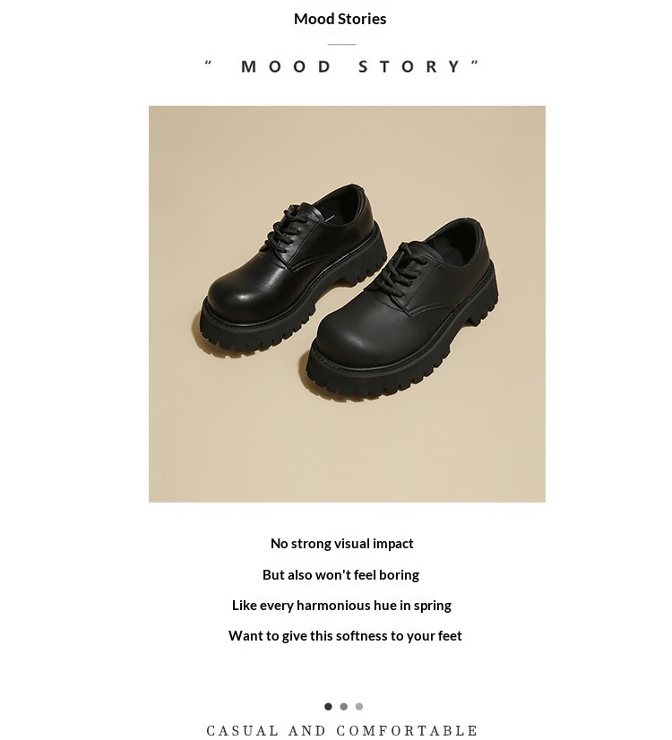 Voyage Voyage Britischer Stil Leder 2025 Frühling Herbst Unisex Runde Zehenpartie Schnürschuhe Retro Derby Loafer Dicke Sohle Bequem_voghion.com