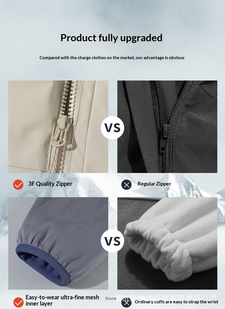 Jungen Herbst Winter Hardshell Paar Freizeitjacke Winddicht Warm Wasserdicht Fleece Herren Damen Zweiteiliges Set Gruppenkauf_voghion.com