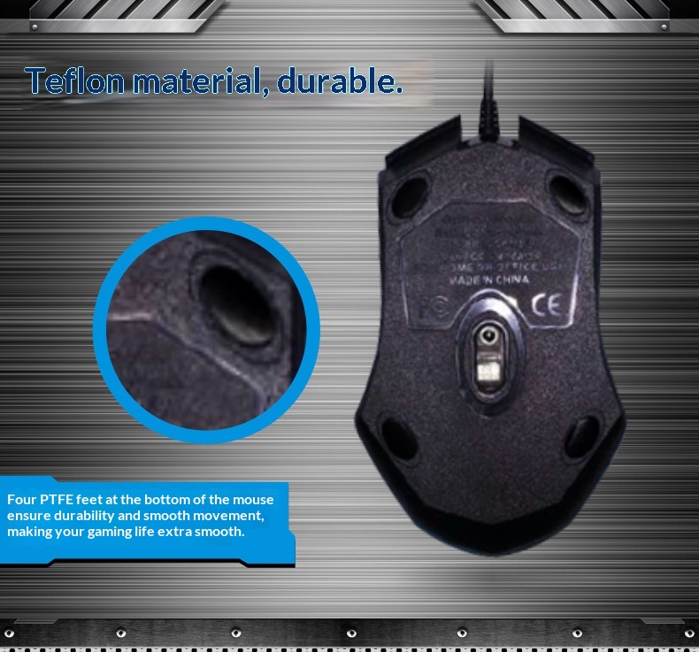 Digitex Digitex Wholesale Chasing Light Leopard 129 USB Wired Gaming Office Optical Mouse Mixed Batch_voghion.com