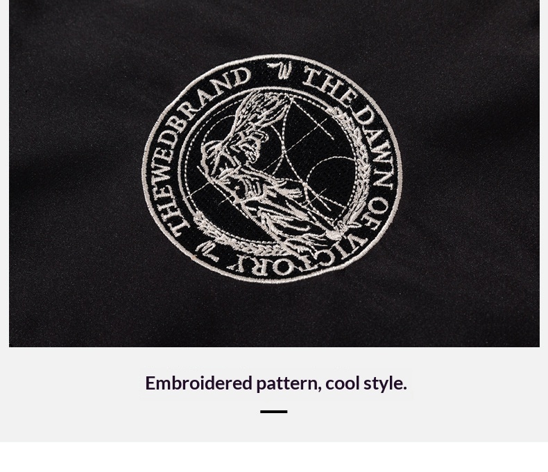 Junge Herbst Winter Europäisch Amerikanischer Trend Bestickte Baseball Herren Damen Paar Lockerer Mantel Verdickte Bomberjacke Mantel_voghion.com