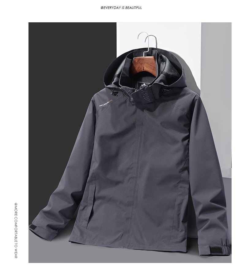 Junge Frühling Herbst Koreanischer Stil Trendiges Paar Outfit Sport Windbreaker Outdoor Dünne Herrenjacke_voghion.com