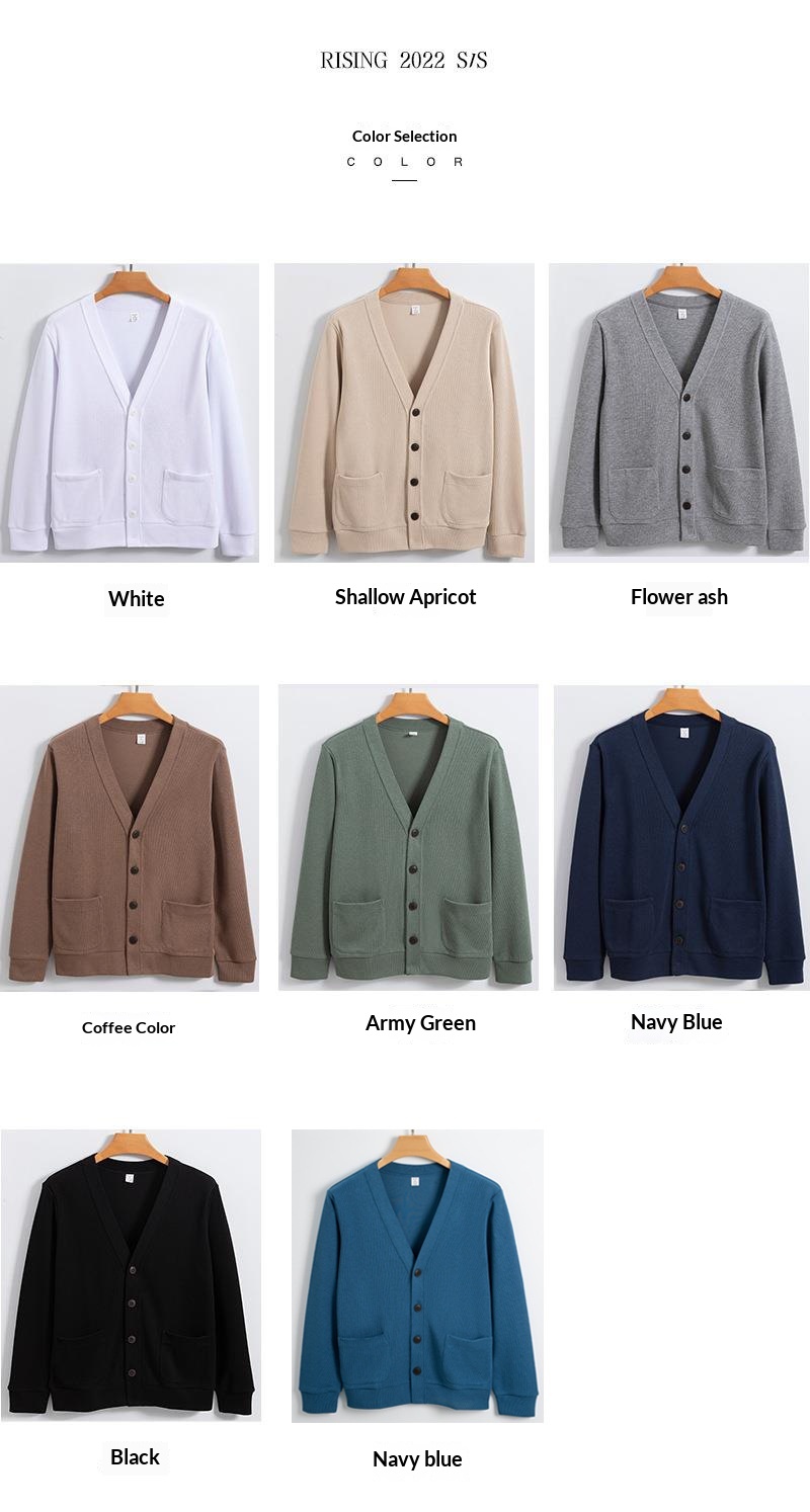 Cardigan lavorato a maglia per donna, lavabile in lavatrice, felpa con scollo a V in cotone Xinjiang, cardigan da donna, giacca piccola per_voghion.com