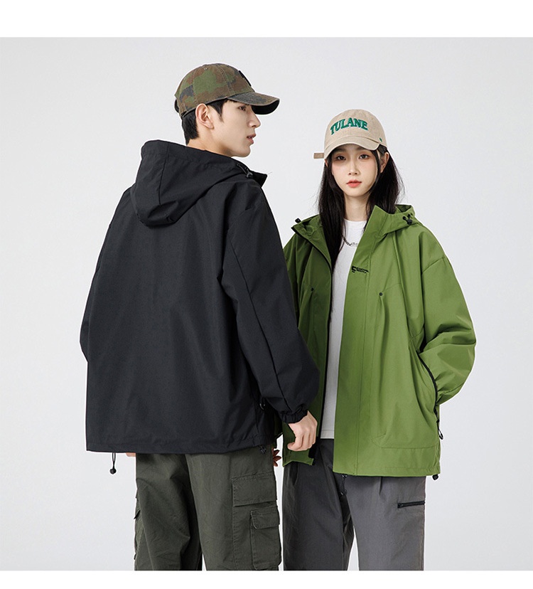 boy Boy Cross-Border Hot Sring And Autumn New Coule's Windbreaker Outdoor Waterroof Jacket Men's Functional Style Workwear_voghion.com