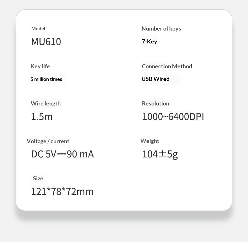 Digitex Digitex ViewSonic MW610 Ter Geçirmez Kaymaz Dikey Ergonomik Işıklı Fare Ofis ve Oyun İçin_voghion.com