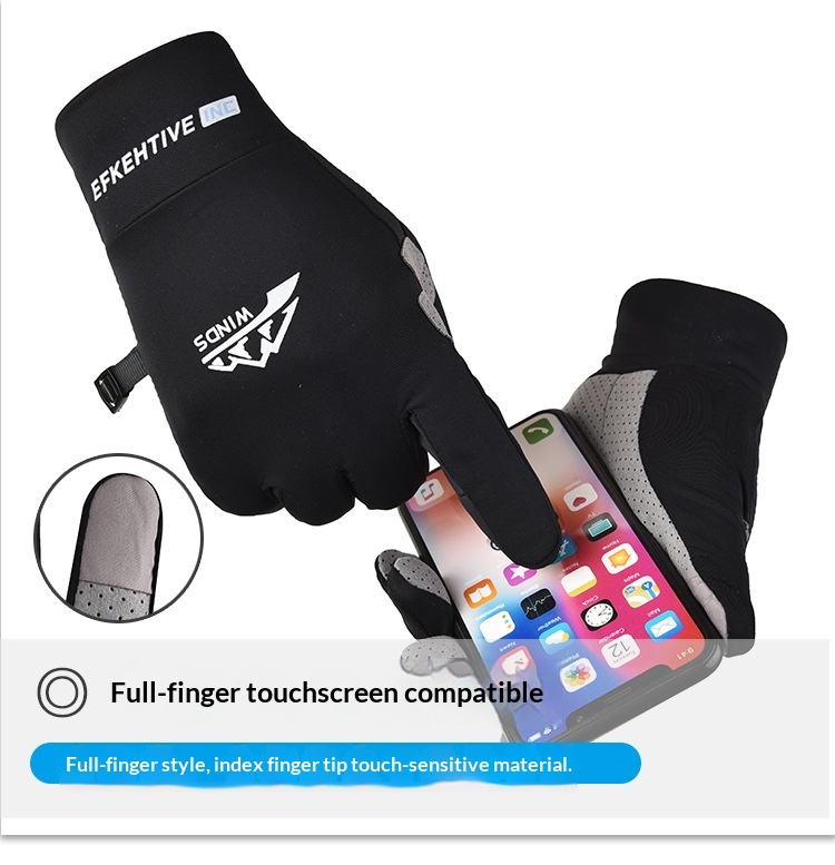 boy Boy Boy Sun Protection Gloves Men Sports Fitness Fingerless Summer Thin Ice Silk Breathable Fishing Delivery Riding Driving Half_voghion.com