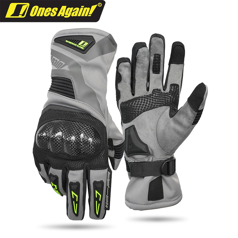 OnesAgain Motorrad-Winterhandschuhe für Herren, lang, wasserdicht, winddicht, warm, für Damen und Herren – Anti-Drop-Handschuhe_voghion.com