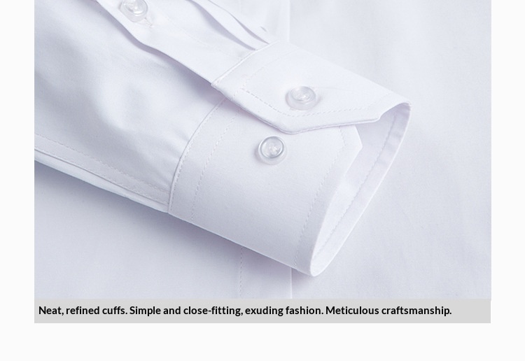 Camisa de trabajo de estilo chino de manga larga con cuello mandarín para hombre, estilo profesional, versión coreana, JK_voghion.com