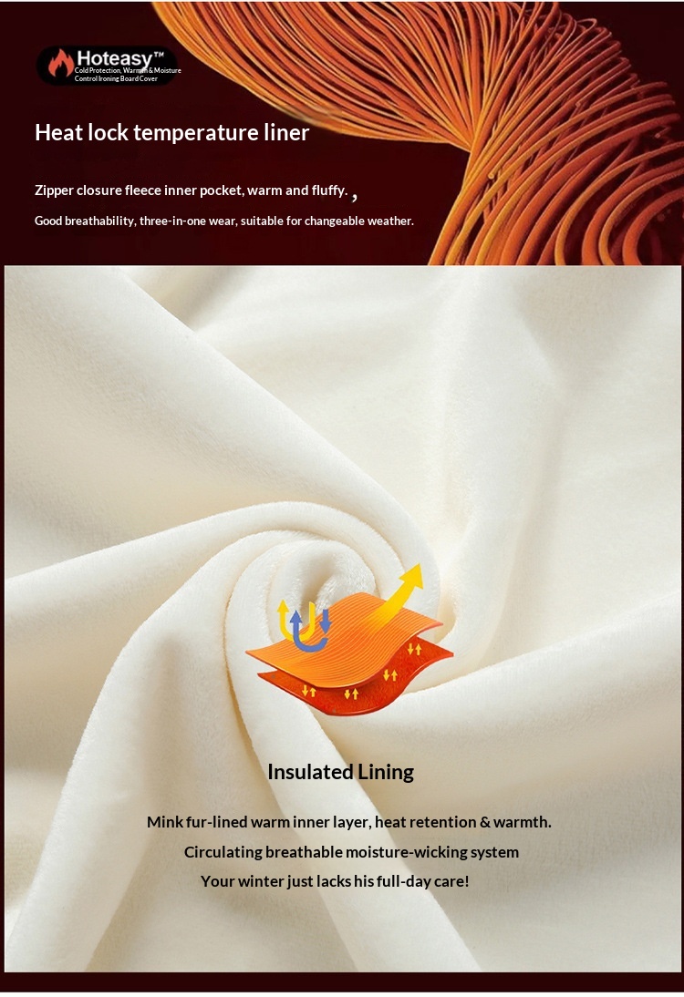 chłopiec Chłopiec 2024 Mink Velvet Nowy Jesień Zima Trzy w jednym 0,05 kg Zestaw częściowy Unisex Kurtka męska Możliwość personalizacji z nadrukiem i_voghion.com