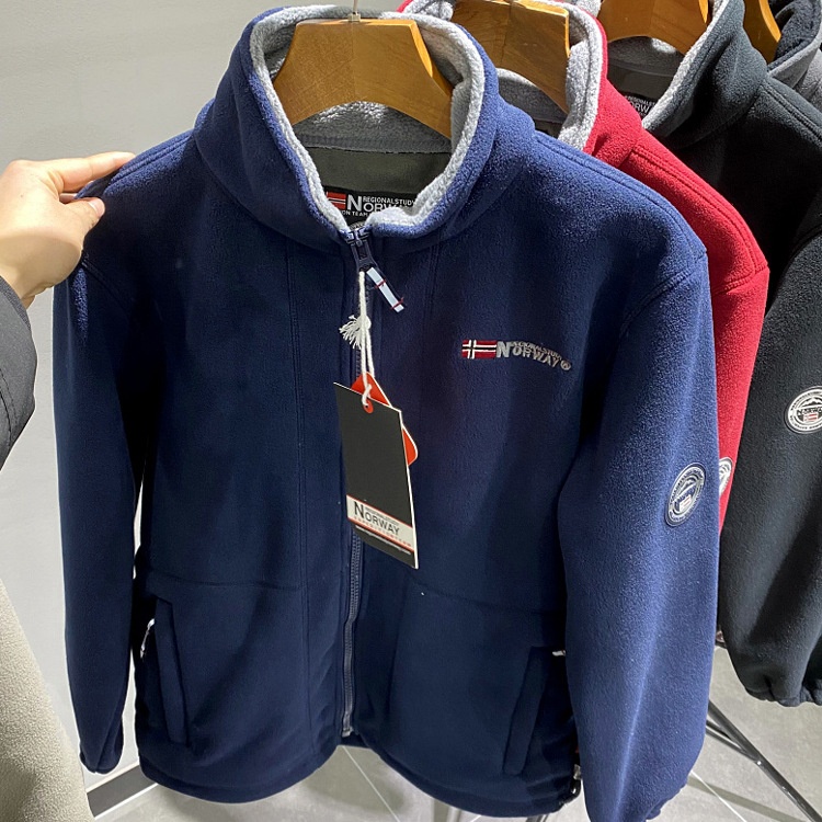 boy Norwegian Outdoor Goods! Available In Plus Sizes ~ Autumn And Winter Men's Warm Polar Fleece Jacket XH6614_voghion.com