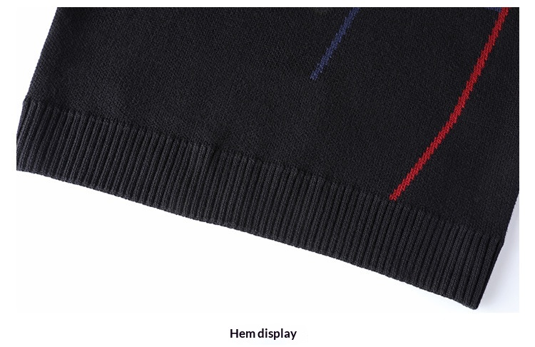 boy Boy Boy Boy Winter New Round Neck For Men Korean Style Color Block Pullover Fashion Trendy Long Sleeve Warm Men's Knitted Sweater_voghion.com