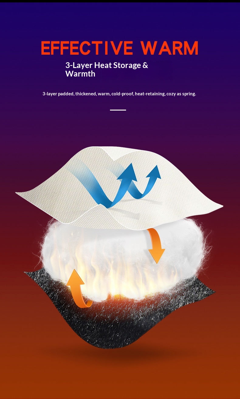 Guanti da sci invernali Boy Boy per uomo e donna, stile coppia, touchscreen da ciclismo, antiscivolo, antivento, impermeabili, foderati in pile,_voghion.com