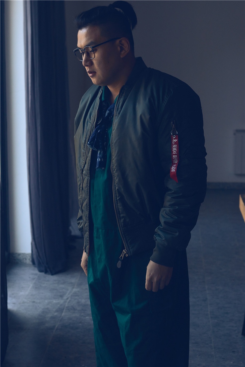 boy 2025 Winter New American Hip-Hop Fleece-Lined Thickened Plus Size Bomber Men's Embroidered Baseball Jacket Trendy Street_voghion.com