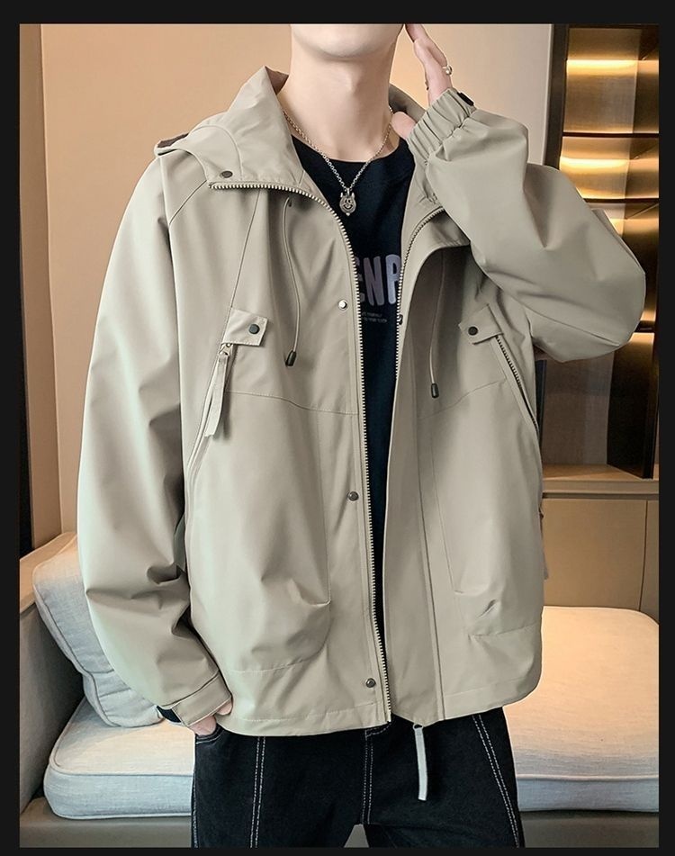 ragazzo Ragazzo Autunno Inverno Nuovo Stile Sportivo Giacca a vento Unisex Outdoor Viaggio Escursionismo Coppia Cappotto_voghion.com