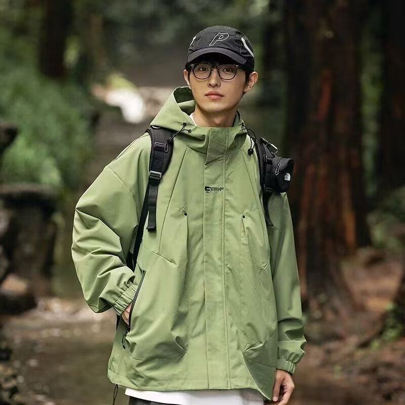 Windjacke für Jungen, Herbst, Outdoor, winddicht, Jugendoberteil, Frühlingsjacke, Herrenbekleidung_voghion.com