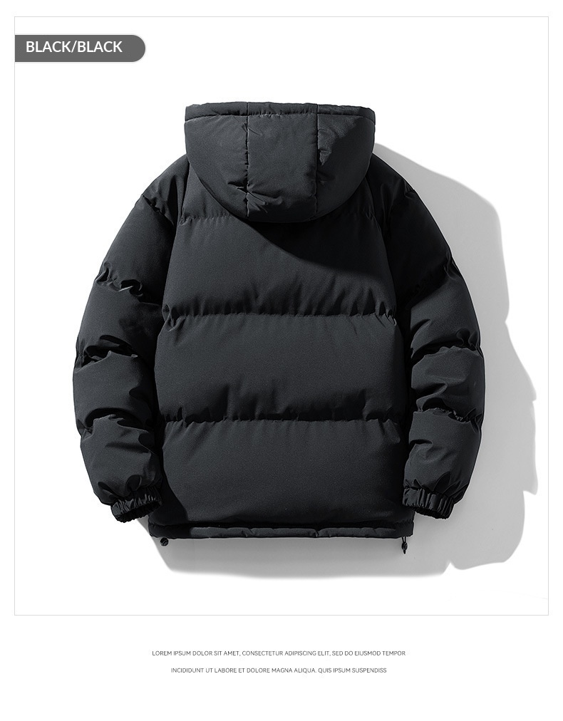 Manteau d'hiver épais en duvet pour garçon, collection 2023, vêtements d'extérieur pour jeunes, veste matelassée en coton, tendance mode homme._voghion.com