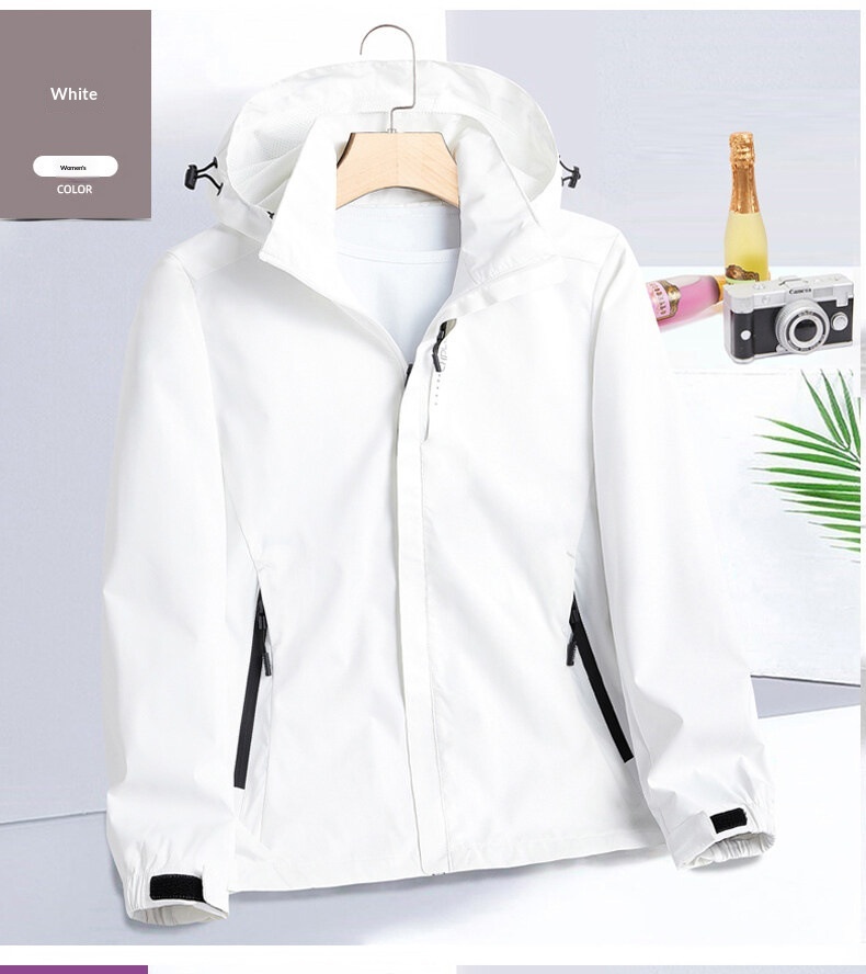 boy Boy Men's Women's Spring And Autumn Thin Single Layer Windproof Waterproof Jacket Outdoor Sports Hiking Windbreaker_voghion.com